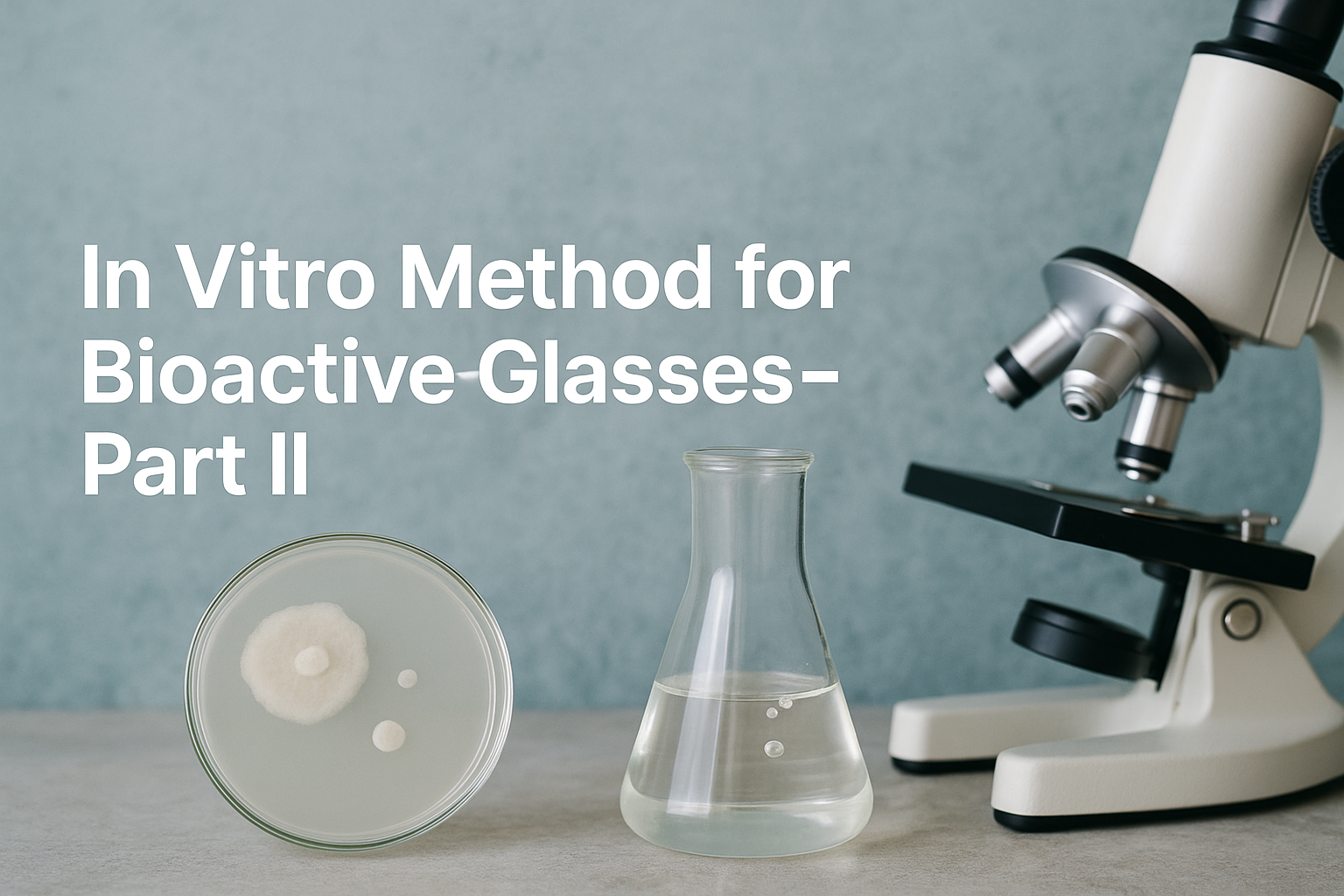 testing of bioactive glass